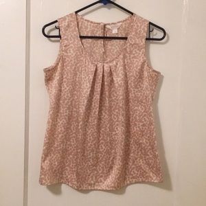 Banana Republic sleeveless blouse